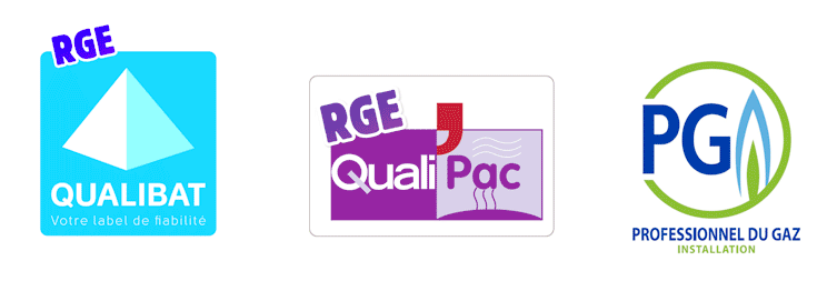 QUALIBAT RGE, Qualic Pac RGE, Professionnel du gaz Installation